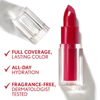 Foto 6 | Foto 6 | Lápiz Labial Covergirl Clean Lip Color Caliente Satin Finish 3.5 Ml - Venta Internacional.