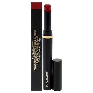 Foto 1 | Foto 1 | Lápiz Labial Mac Powder Kiss Velvet Blur Slim Stick, 2 Ml, 889 Ruby - Venta Internacional.