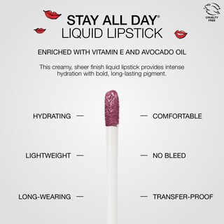 Foto 4 | Foto 4 | Lápiz Labial Stila Stay All Day Sheer Matte Finish 3 Ml Sheer Azalea - Venta Internacional.