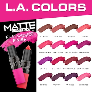 Foto 4 | Foto 4 | Lápiz Labial L.a. Colors Matte Torrid Cml473 Intense Color - Venta Internacional.