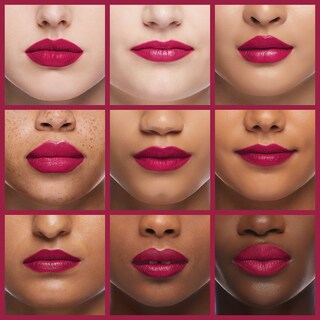 Foto 4 | Foto 4 | Lápiz Labial Húmedo Con Un Acabado De Seda Salvaje Que Hidrata En Un Tono Fucsia Cercano - Venta Internacional.