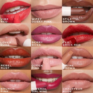 Foto 2 | Foto 2 | Lipstick Makeup Revolution Lip Allure Soft Satin Material Girl - Venta Internacional.