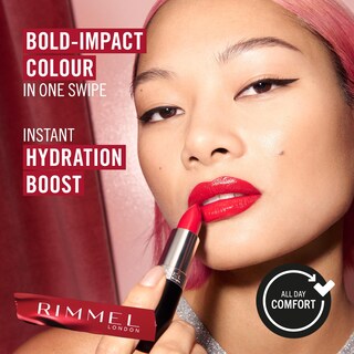 Foto 5 | Foto 5 | Lápiz Labial Rimmel 904 Lasting Finish Rosetto, 4 Ml - Venta Internacional.