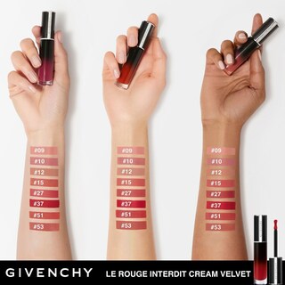 Foto 3 | Foto 3 | Labial Givenchy Le Rouge Interdit Cream Velvet N10 Beige-Venta Internacional