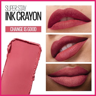 Foto 3 | Foto 3 | Lápiz Labial Maybelline Super Stay Ink Crayon Change Is Good - Venta Internacional.