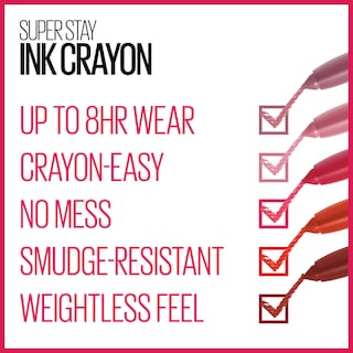Foto 7 | Foto 7 | Lápiz Labial Maybelline Super Stay Ink Crayon Change Is Good - Venta Internacional.