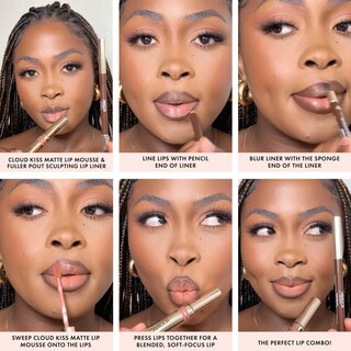 Foto 5 | Foto 5 | Mousse Mate Para Labios Iconic London Cloud Kiss Vegano Sin Crueldad - Venta Internacional.