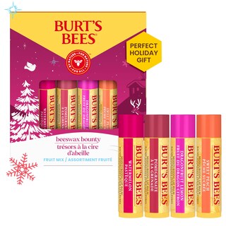 Foto 1 | Foto 1 | Set De Regalo De Bálsamo Labial Burt's Bees Bees Beeswax Bounty Fruit Mix, Paquete De 4 - Venta Internacional.