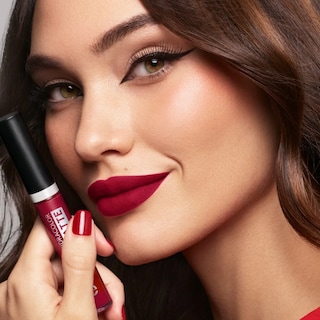 Foto 4 | Foto 4 | Labial Líquido Hidracolor Matte - Rojo Vibrante Ésika 6ml