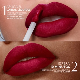 Foto 5 | Foto 5 | Labial Líquido Hidracolor Matte - Rojo Vibrante Ésika 6ml