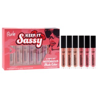 Foto 3 | Foto 3 | Set De Maquillaje Rude Cosmetics Keep It Sassy Notorious Nude 6 Unidades - Venta Internacional.