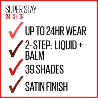 Foto 6 | Foto 6 | Lápiz Labial Líquido Maybelline Super Stay 24 Infinite Petal Pink - Venta Internacional.
