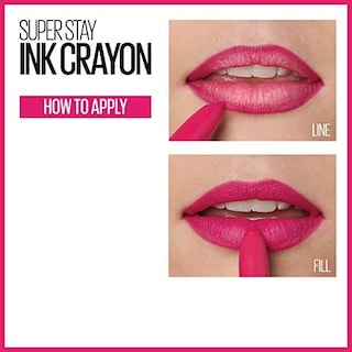 Foto 6 | Foto 6 | Lápiz Labial Maybelline Superstay Ink Crayon Matte Longwear 1.2 Ml - Venta Internacional.