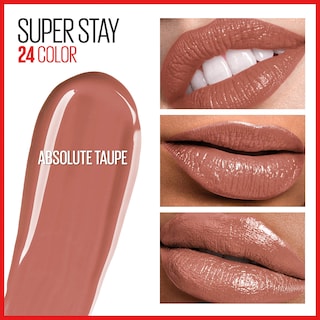 Foto 3 | Foto 3 | Lápiz Labial Maybelline Superstay 24 Absolute Taupe Liquid - Venta Internacional.