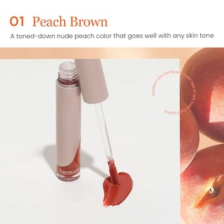 Foto 2 | Foto 2 | Lápiz Labial Líquido Heimish Dailism 01 Peach Brown 28g - Venta Internacional.