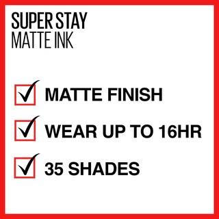 Foto 7 | Foto 7 | Labial Líquido Maybelline Super Stay Matte Ink 5 ml-Venta Internacional