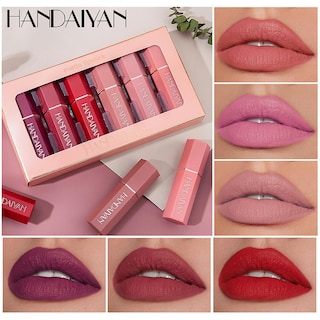 Foto 2 | Foto 2 | Set De 6 Unidades De Maquillaje Hidratante De Belleza Para Mujer Lipstick Huoguo - Venta Internacional.