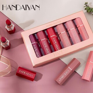 Foto 3 | Foto 3 | Set De 6 Unidades De Maquillaje Hidratante De Belleza Para Mujer Lipstick Huoguo - Venta Internacional.
