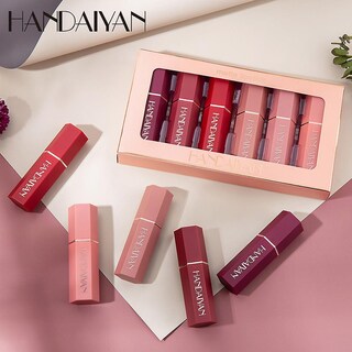 Foto 5 | Foto 5 | Set De 6 Unidades De Maquillaje Hidratante De Belleza Para Mujer Lipstick Huoguo - Venta Internacional.