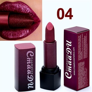 Foto 2 | Foto 2 | Brillo De Labios Huoguo Nude Metallic Matte Velvet Brillante 4 Colores - Venta Internacional.