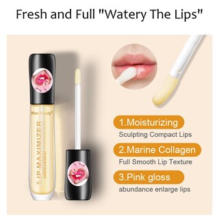 Foto 3 | Foto 3 | Aceite Rellenador De Labios Huoguo Hidratante Transparente 5 Ml - Venta Internacional.
