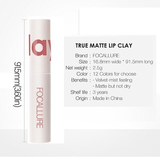 Foto 3 | Foto 3 | Lápiz Labial Huoguo Maquillaje De Belleza Para Mujer Sexy Y Duradero - Venta Internacional.