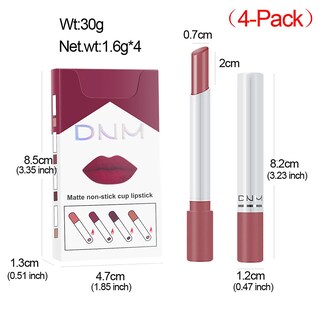 Foto 5 | Foto 5 | Set De Pintalabios Huoguo Matte Polarized Temperature Change 4 Ml X4 - Venta Internacional.