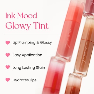 Foto 2 | Foto 2 | Tinte De Labios Peripera Ink Mood Glowy 025 Hot Strawberry - Venta Internacional.