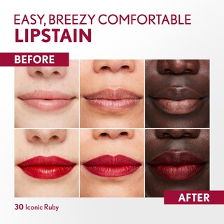 Foto 3 | Foto 3 | Lápiz Labial Covergirl Outlast Iconic Ruby 30, Vegano, 1,7 Ml - Venta Internacional.