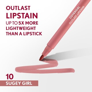 Foto 2 | Foto 2 | Lápiz Labial Covergirl Outlast 10 Sugey Girl Vegan 1.7 Ml - Venta Internacional.