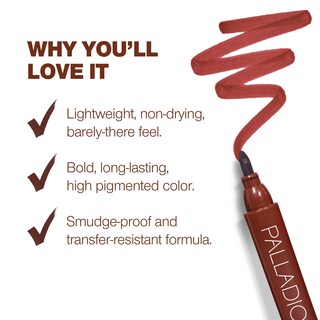 Foto 6 | Foto 6 | Crema Hidratante Impermeable De Color Moca Lip Stain Palladio - Venta Internacional.