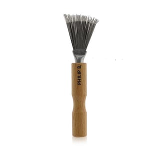 Foto 1 | Foto 1 | Cepillos Philip B Mini de Acero Inoxidable con Mango de Roble - Venta Internacional