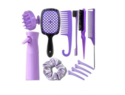 Foto 1 | Foto 1 | Kit Xtellar De Peines Regadera Pinzas De Cabello Set De Peines Cepillo