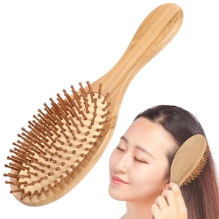 Foto 1 | Foto 1 | Cepillo De Bambú 100% Natural Peinado Masajeador Cabello