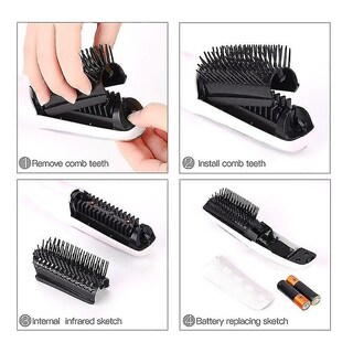 Foto 4 | Foto 4 | Masaje Eléctrico Por Vibración Infrarroja Con Peine Para El Crecimiento Del Cabello - Venta Internacional.