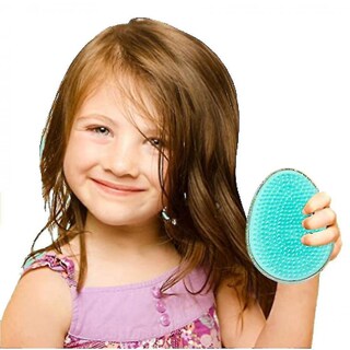 Foto 2 | Foto 2 | Peineta Para El Cabello Huoguo  Con Forma De Huevo  Antiestática  Desenredante  Para Masaje  Verde - Venta Internacional.