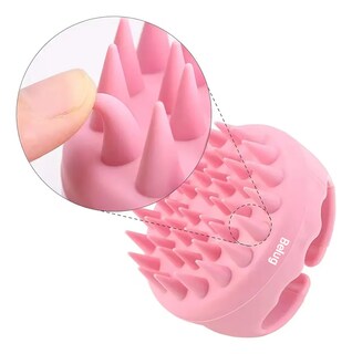 Foto 2 | Foto 2 | Masajeador De Cuero Cabelludo  2 Cepillos  Verde Y Rosa