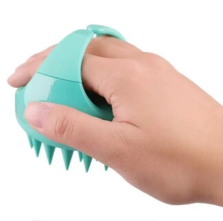 Foto 3 | Foto 3 | Masajeador De Cuero Cabelludo  2 Cepillos  Verde Y Rosa