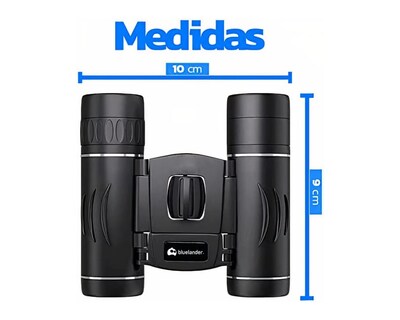 Foto 4 | Foto 4 | Binoculares Portátiles Prismáticos 8x Bluelander Negros