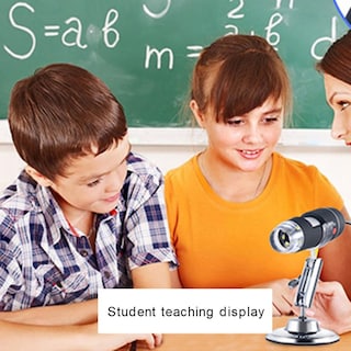Foto 3 | Foto 3 | Cámara Microscópica Digital Usb Con Zoom 1600x Para Niños/estudiantes - Venta Internacional.