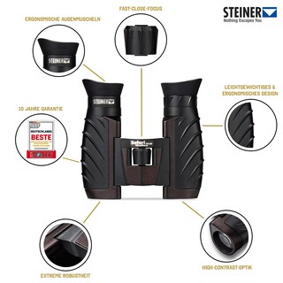 Foto 3 | Foto 3 | Binoculares Steiner Safari Ultrasharp Negros-Venta Internacional