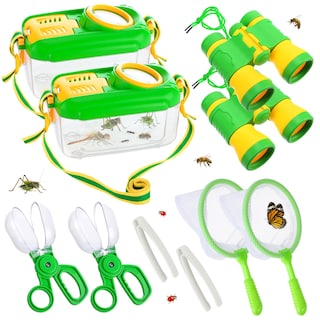 Foto 1 | Foto 1 | Kit De Captura De Insectos Biubee, 2 Juegos Con Binoculares, Red Para Mariposas - Venta Internacional.