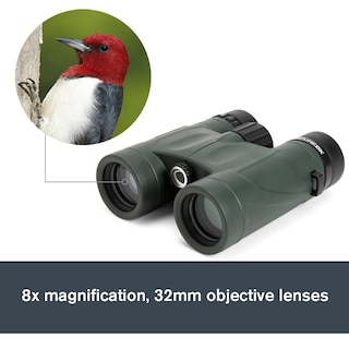 Foto 6 | Foto 6 | Binoculares Celestron Nature Dx 8x32 Para Exteriores Y Observación De Aves - Venta Internacional.