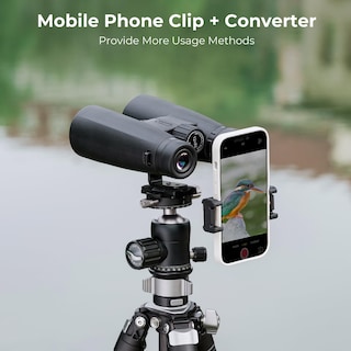 Foto 6 | Foto 6 | Prismáticos K&f Concept, Telescopio 12x50 Con Adaptador Para Smartphone - Venta Internacional.