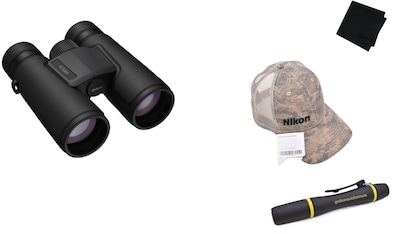 Foto 1 | Foto 1 | Binoculares Nikon Monarch M5 10x42 Con Gorro Y Lente - Venta Internacional.
