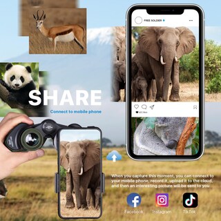 Foto 7 | Foto 7 | Binoculares Free Soldier 20x50 con Visión Nocturna - Venta Internacional