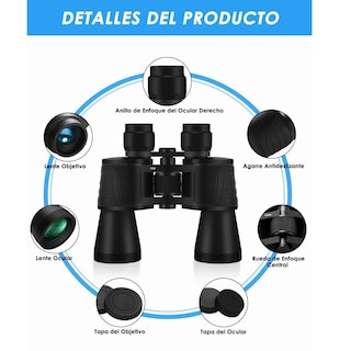Foto 2 | Foto 2 | Binoculares Profesional Prisma Fmc Lente Eo Safe Imports Esi-3422-1 Negro