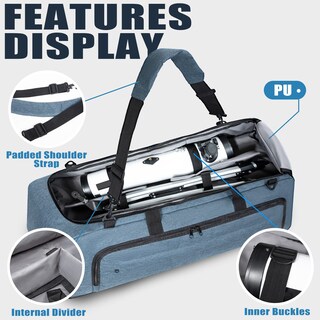 Foto 3 | Foto 3 | Bolsa Telescópica Gohimal Que Absorbe Los Golpes Con Correa Para Celestron - Venta Internacional.