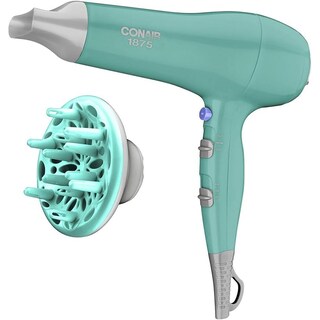 Foto 1 | Foto 1 | Secadora De Cabello Conair 2237mes 2 Vel Turbo Con Difusor Verde Claro