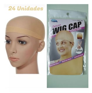 Foto 2 | Foto 2 | Malla Red Gorro Cofia Cabello Peluca 24 Piezas, Color Carne Beige